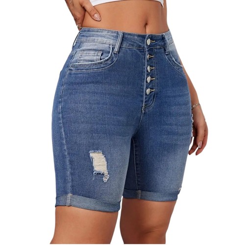 Damen jeans short bermuda - jeans,