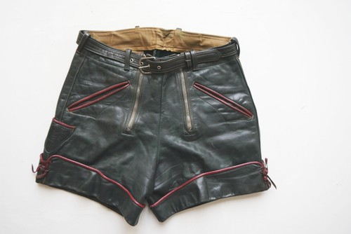 Kurze glattleder vintage - glattleder,