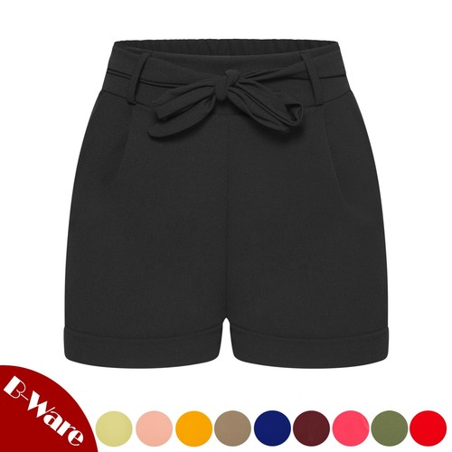 Kurze high waist damen shorts - kurze, damen-shorts