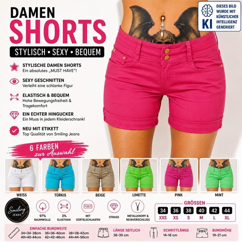 Damen sexy shorts kurze hose - shorts,